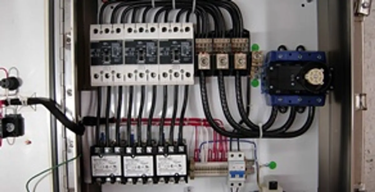 Electrical panel installation with organized circuit breakers and wiring in Easton, PA