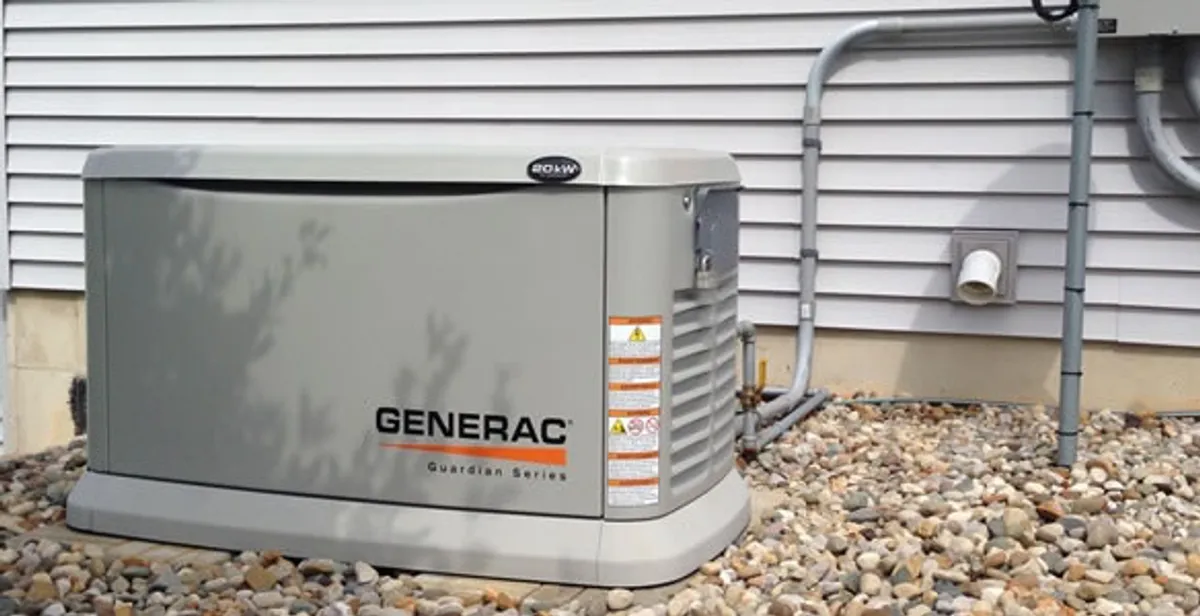 generator installation service featuring outdoor standby generator setup by licensed electricians in Easton, PA
